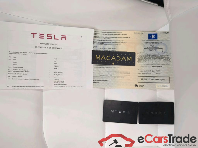 TESLA - TES MODEL 3 Performance Dual Motor AWD 490PK   * ELECTRIC * #4