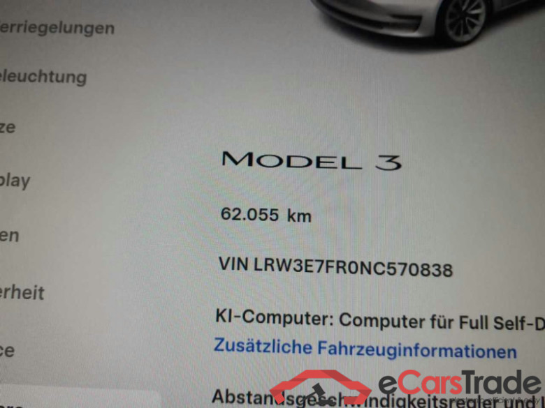Tesla Model 3 - Lim4, RWD 60 kWh, 2021 - 2023 60 kWh #5